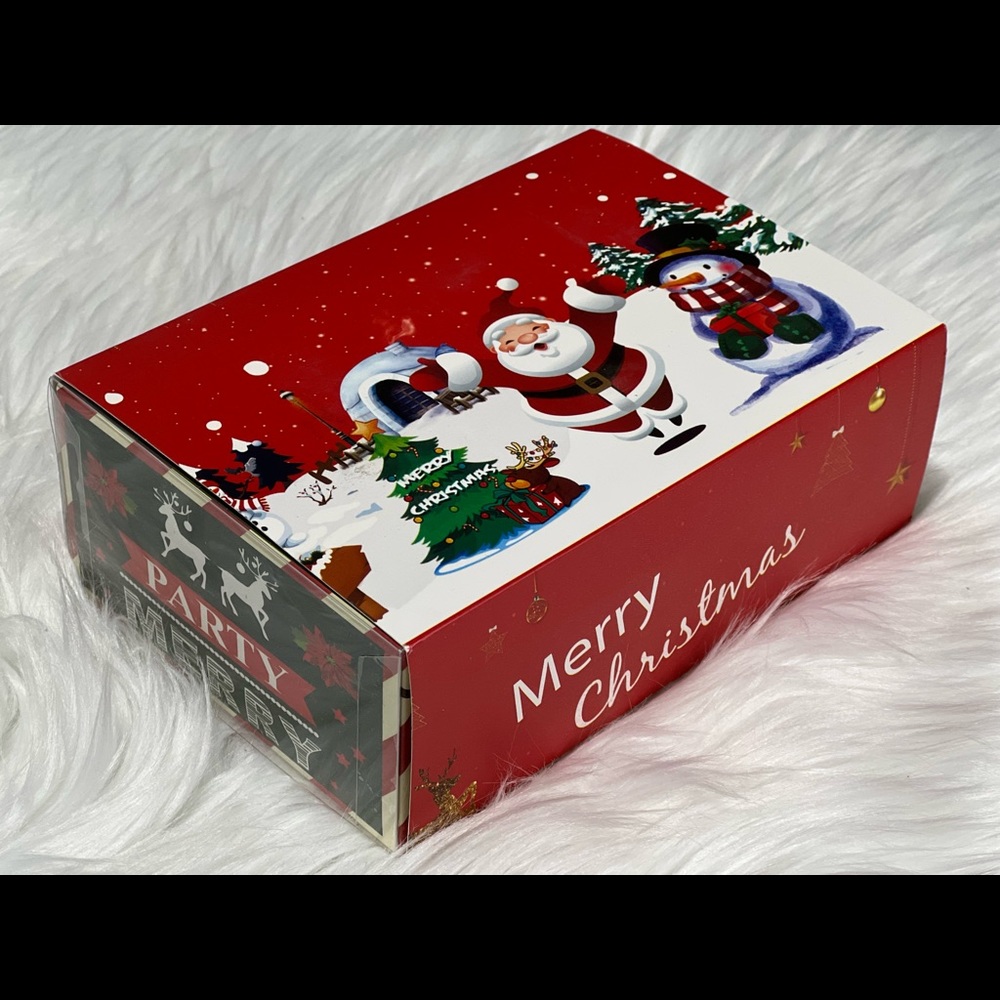 (2 pack) Christmas Hand Towels 12 x 18 inch & Bath Bombs Gift Set -100% Cotton - Picture 9 of 11